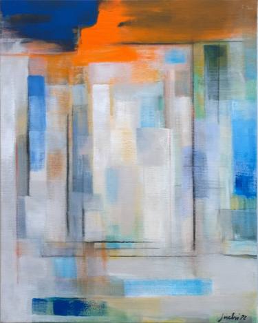 Original Abstract Expressionism Light Paintings by Lucia Sirchi