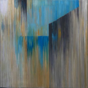 Original Abstract Expressionism Landscape Painting by Lucia Sirchi