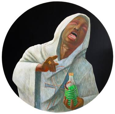 Original Conceptual Classical mythology Paintings by Yori Hatakeyama