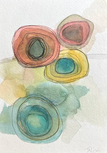 Original Contemporary Abstract Painting by Talisa Artist