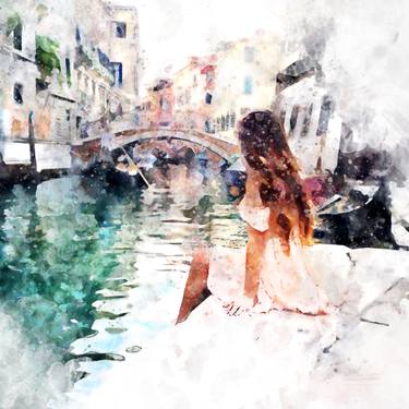 Original Figurative Architecture Mixed Media by Walter Zakarlo