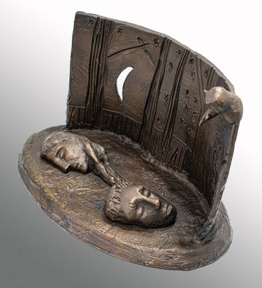 Original Classicism Fantasy Sculpture by Kerry Cannon