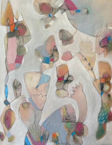 Original Abstract Expressionism Abstract Paintings by Tammy Ricker
