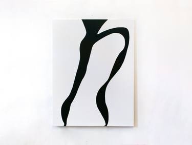 Original Minimalism Abstract Painting by Nestan Mikeladze