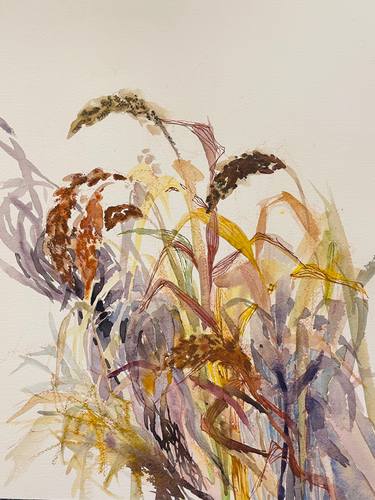 Original Abstract Nature Painting by Mami Weber