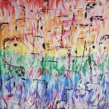 Original Expressionism Abstract Painting by Suraji Dias