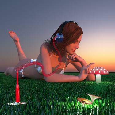 Original Figurative Nature Digital by Juan Aguirre