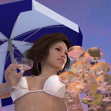 Original Figurative Fashion Digital by Juan Aguirre