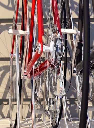 Original Photorealism Bicycle Digital by Juan Aguirre