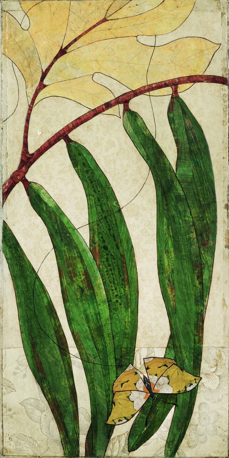 Print of Fine Art Botanic Collage by Karen Sikie